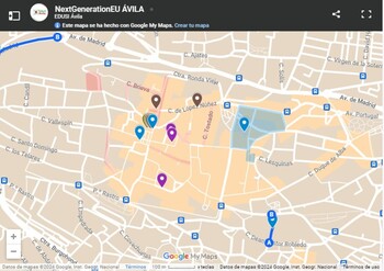 El Ayuntamiento crea un mapa web con actuaciones de fondos UE