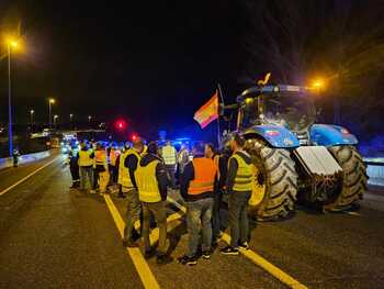 80 tractoristas de Ávila, en dirección a Mercamadrid